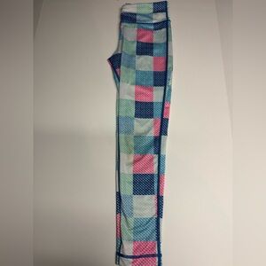 Vineyard Vines Colorful Checkered Leggings